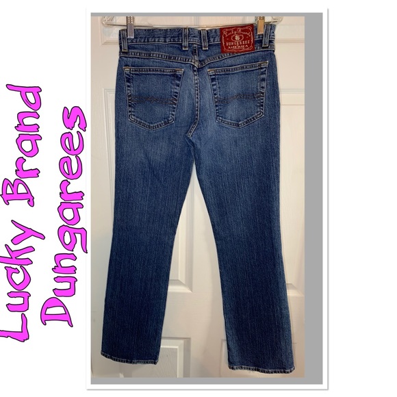 Lucky Brand Dungarees Josie Mid Rise Flare Jeans 4 - Picture 4 of 6